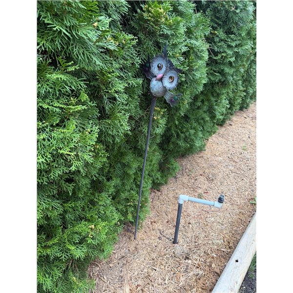 Owl garden decor