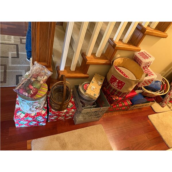 Baskets and bins