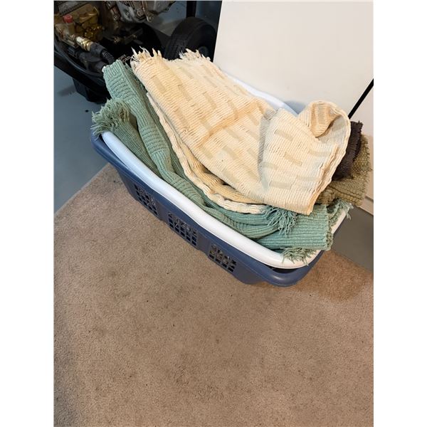 Mats and laundry baskets