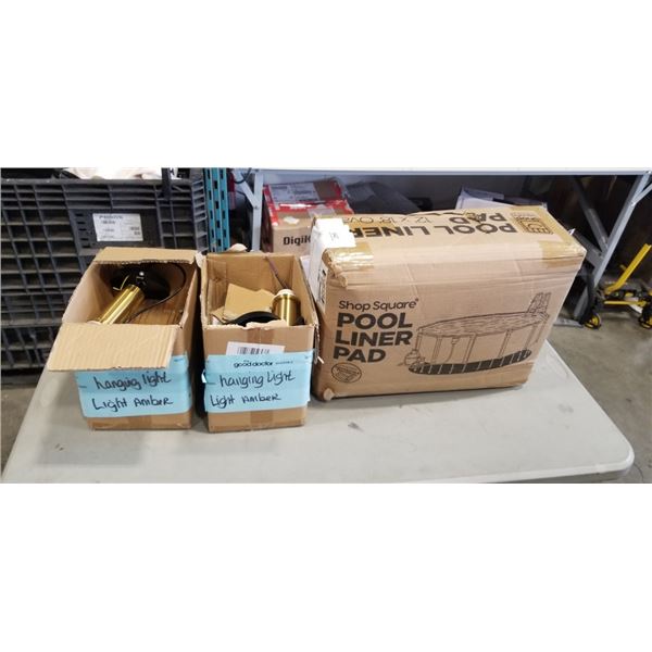 SHOP SQUARE POOL LINER PAD 12' X 18' OVAL