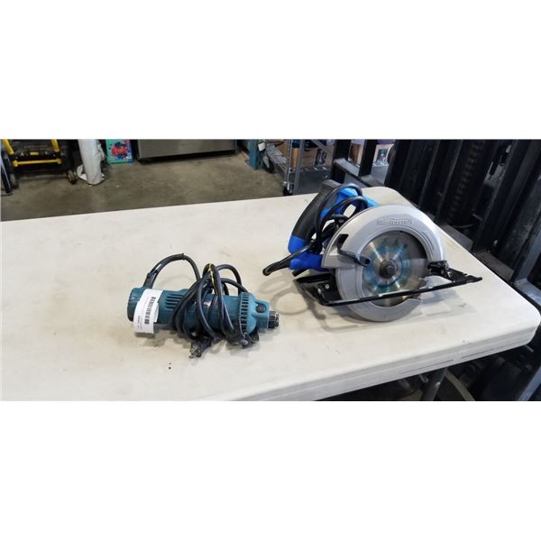 MASTERCRAFT CIRCULAR SAW, AND MAKITA CUT OUT TOOL