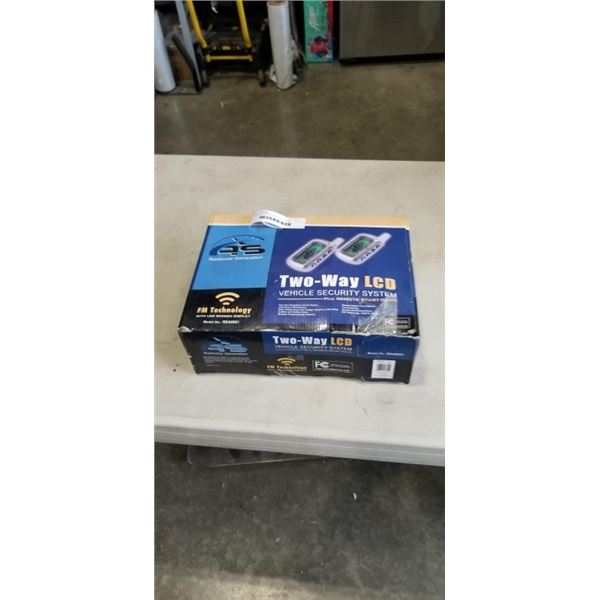 RADIOSTAR TWO WAY LCD VEHICLE SECURITY SYSTEM, WORKING