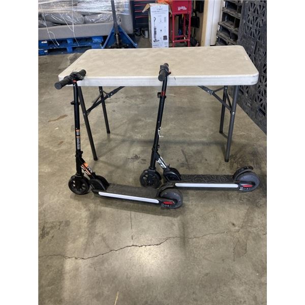 TWO JETSON E-SCOOTERS STORE RETURN NO CHARGERS