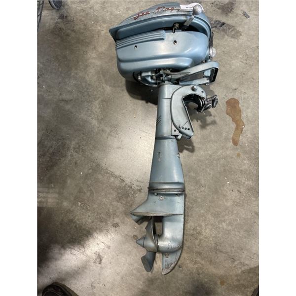 SEAKING OUTBOARD BOAT MOTOR. UNTESTED