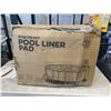 Image 1 : SHOP SQUARE POOL LINER PAD 27' ROUND