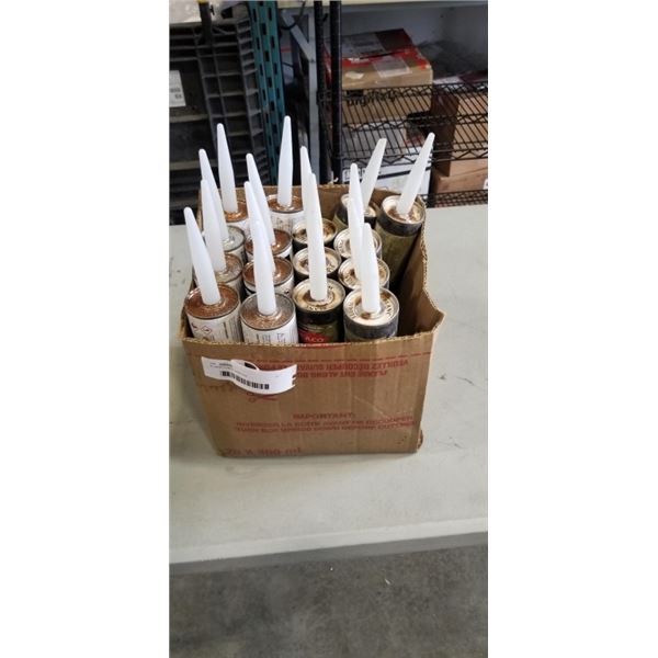 16 NEW TUBES VARIOUS SEALANT/CAULKING