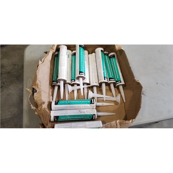 13 NEW TUBES TREMCO ACCOUSTICAL SEALANT/CAULKING