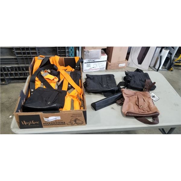 TRAY OF NEW CANVAS BAGS