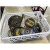 Image 2 : CRATE OF NEW GRINDING DISCS, WIRE WHEELS ETC