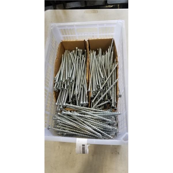 HUGE LOT OF 7 INCH STRUCTURAL SCREWS