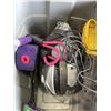 Image 2 : LARGE LOT OF SPORTING GOODS, HOUSEHOLD, CAR AUDIO ETC, INCLUDING SKIS