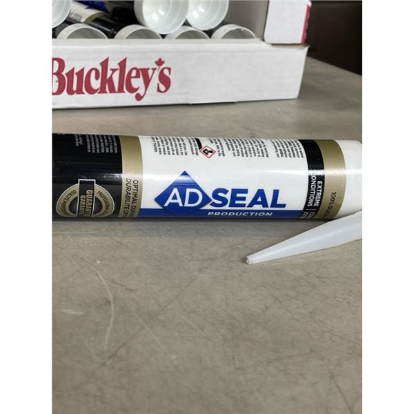 12 NEW TUBES ADSEAL SEALANT/CAULKING