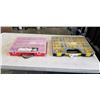 Image 1 : 2 PARTS ORGANIZERS WITH ASSORTED CONTENTS