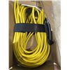 Image 4 : 100 FT YELLOW HEAVY DUTY LIGHTED 3 OUTLET EXTENSION CORD. 12AWG/3C