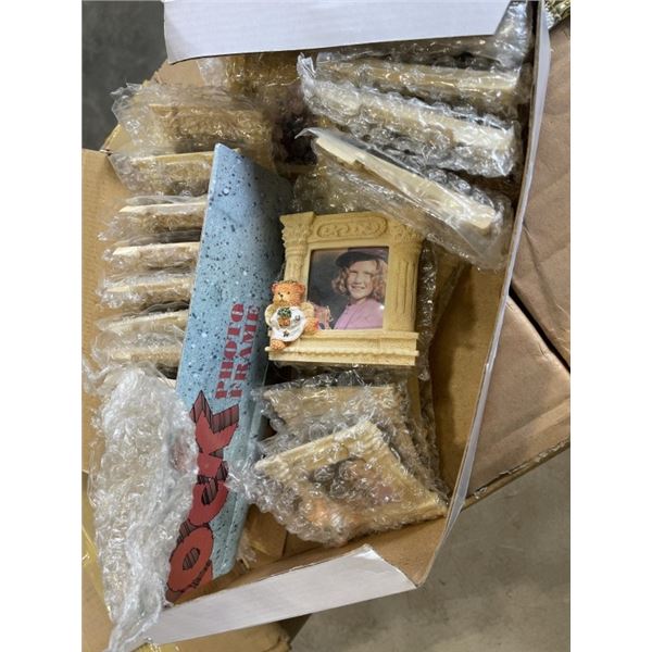 3 CASES OF PICTURE FRAMES