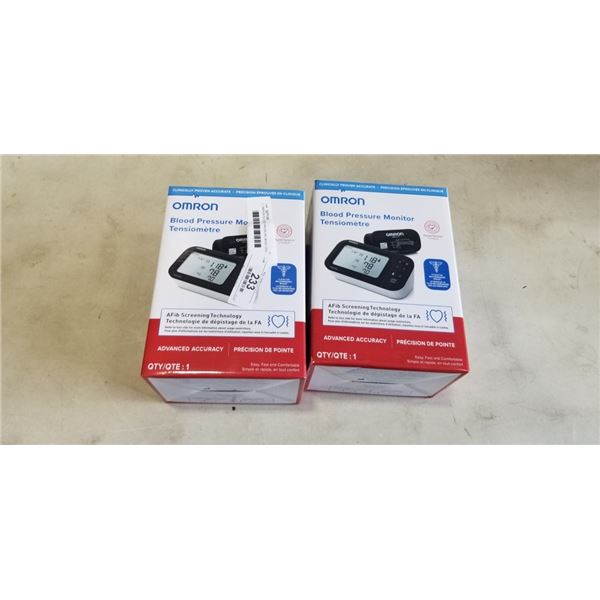 2  OMIRON BLOOD PRESSURE MONITORS