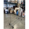 Image 3 : COMMERCIAL ROLLING CLOTHING RACK