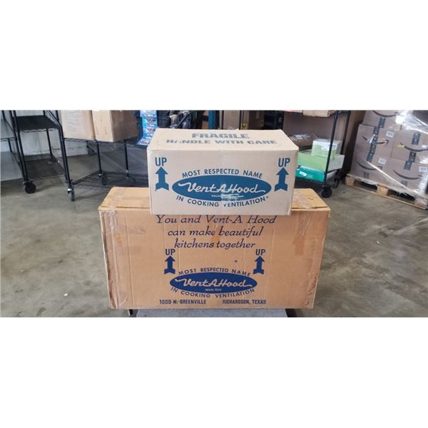 WHITE VENT A HOOD RANGE HOOD AND VENT A  HOOD EXHAUST BLOWER MODEL B100