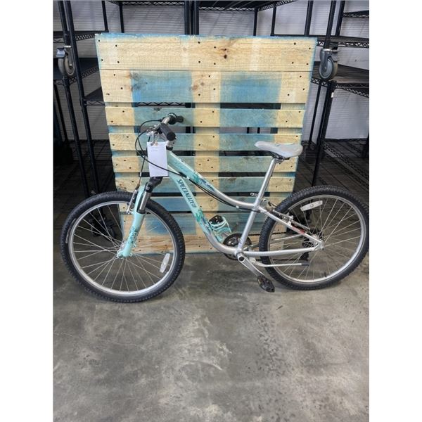 TEAL SPECIALIZED BIKE