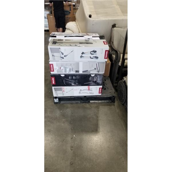 ASSORTED MIELE STORE RETURN DEFECTIVE VACUUMS