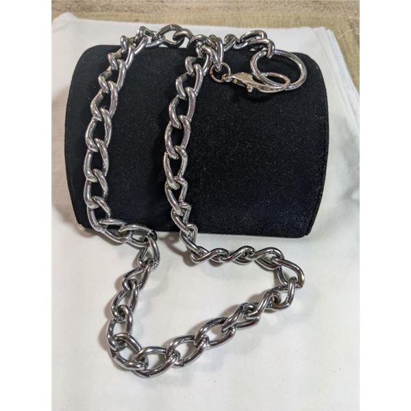 HEAVY STAINLESS STEEL LINKS NECKLACE