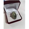 Image 1 : VINTAGE STERLING SILVER W/ LACE AGATE STONE RING