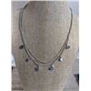 Image 3 : VINTAGE TRIPLE STRAND SILVER NECKLACE
