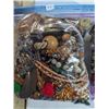 Image 3 : 2 LARGE BAGS OF MISC JEWELRY, BEADS, PARTS ETC