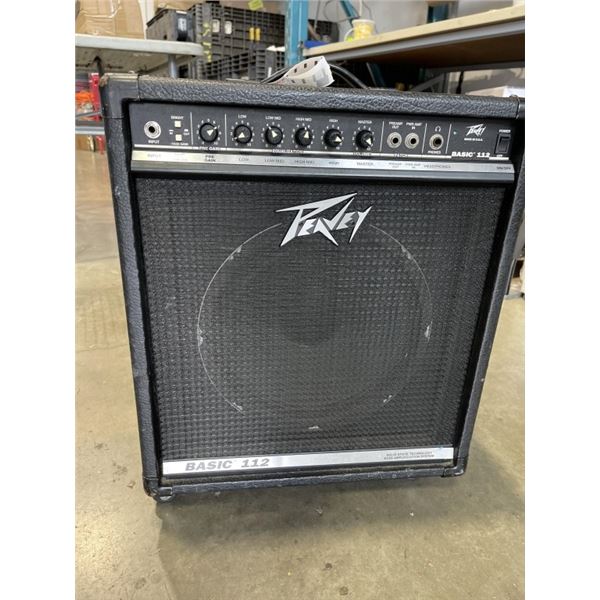 PEAVEY BASIC 112 AMPLIFIER. WORKING