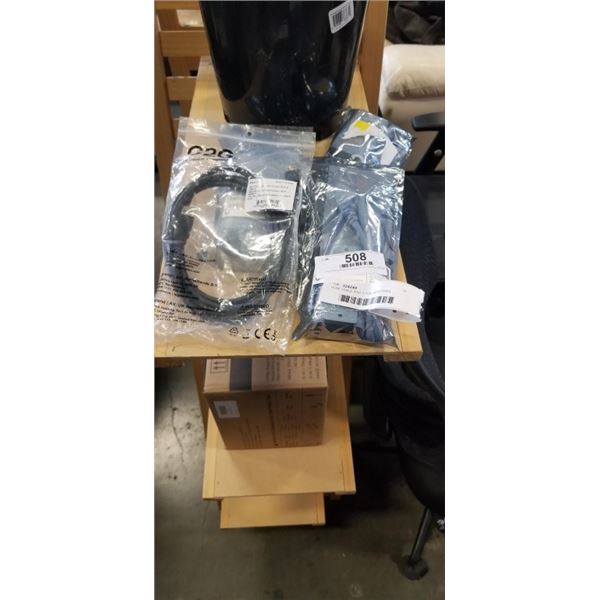 HDMI CABLE AND 3 POE ADAPTERS