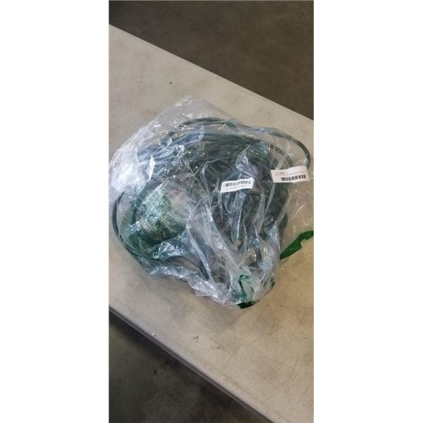 APPROX 50 FOOT GREEN EXTENSION CORD. 16AWG 3/C