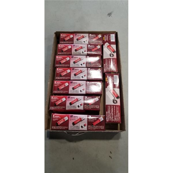 TRAY OF NEW LED EMERGENCY  ROAD FLARES