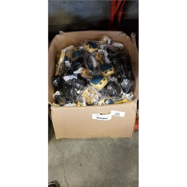 LARGE CASE OF TOOTHBRUSH HOLDERS