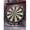 Image 2 : DART BOARD IN PROTECTIVE CABINET