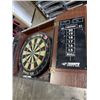 Image 3 : DART BOARD IN PROTECTIVE CABINET