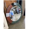 Image 2 : LARGE ROUND ART DECO MIRROR