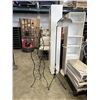 Image 1 : UNIQUE FLOOR LAMP AND WINE RACK