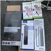 Image 1 : BOX OF VARIOUS ELECTRONICS MSRP  $200