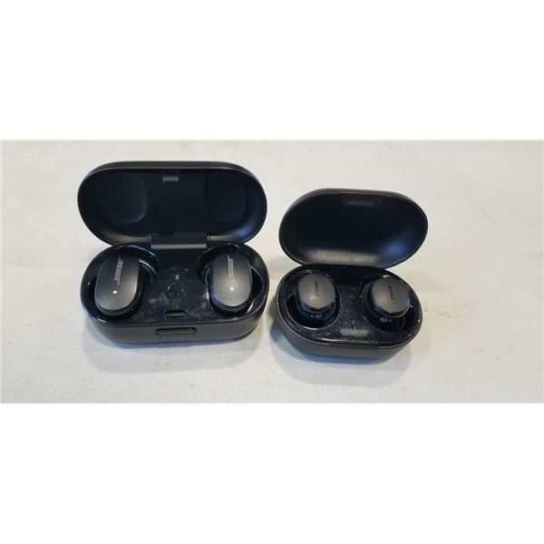 2 PAIRS OF BOSE BLUETOOTH EARBUD SETS
