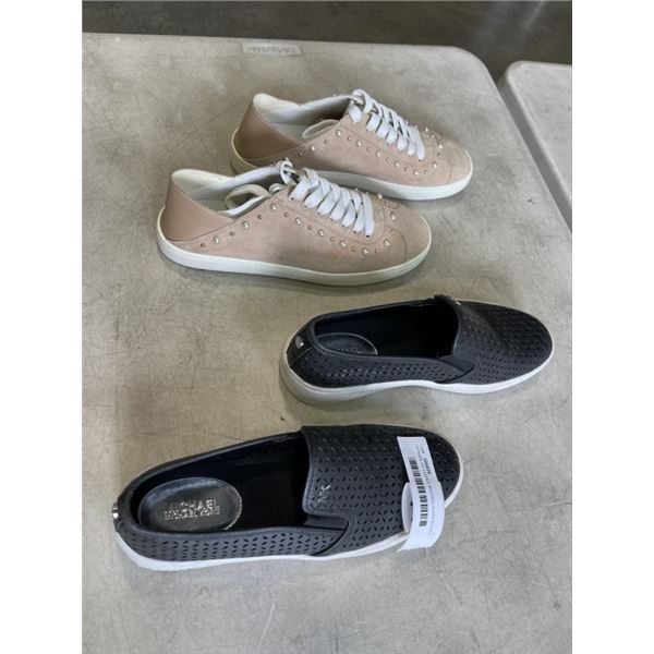 2 PAIRS OF LADIES MICHAEL KORS SHOES - SIZE 7.5