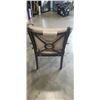 Image 3 : 4 PATIO CHAIRS WITH CUSHIONS