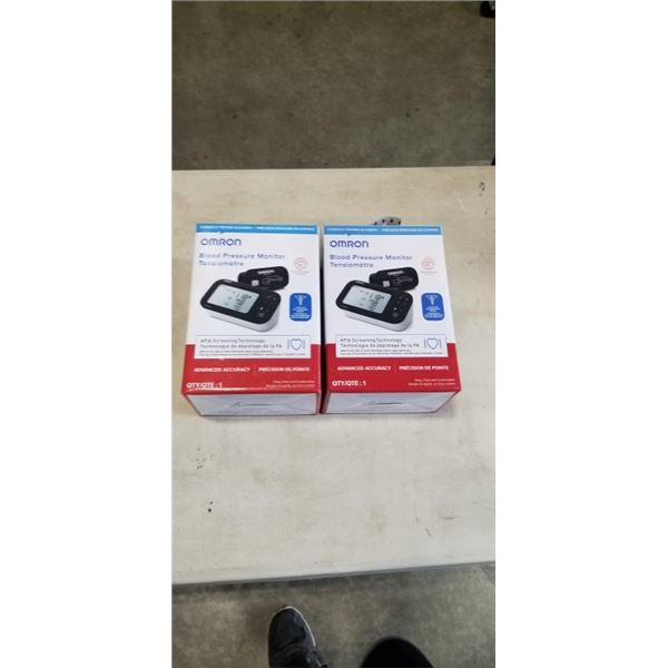 2  OMIRON BLOOD PRESSURE MONITORS