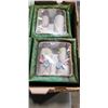 Image 2 : CASE OF NEW PORCELAIN VASE 2 PACKS