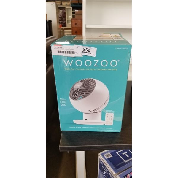 WOOZOO 5 SPEED OSCILLATING AIR CIRCULATOR W/ REMOTE