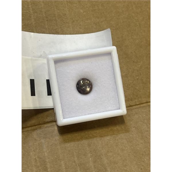 3.3CT NATURAL STAR RUBY, UNTREATED, ROUND CABOCHON - RETAIL $660