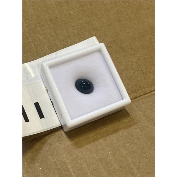 2.9CT NATURAL BLACK OPAL GEMSTONE, UNTREATED, OVAL CUT - RETAIL $620