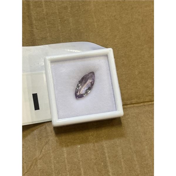 6.7CT NATURAL PINK AMETHYST GEMSTONE, UNTREATED, MARQUISE CUT - RETAIL $520