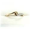 Image 3 : GOLD PLATED STERLING SILVER NATURAL GARNET WITH CZ RING, SIZE 6.75, W/A $650.00. GARNET IS THE BIRTH