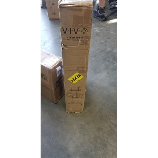 VIVO BLACK MOBILE TV CART