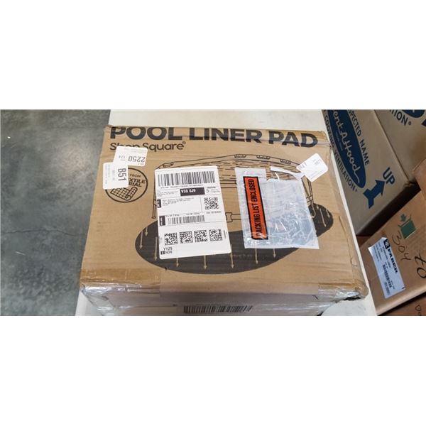 SHOP SQUARE OVAL POOL LINER